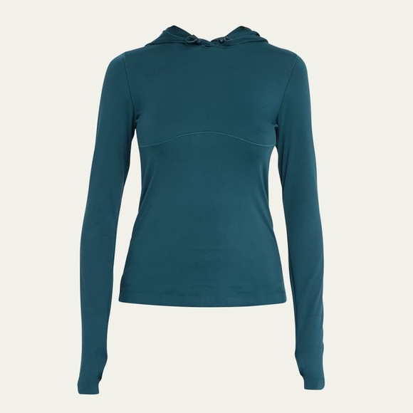 Alo Alosoft Hooded Runner Long Sleeve L - Picture 1 of 8